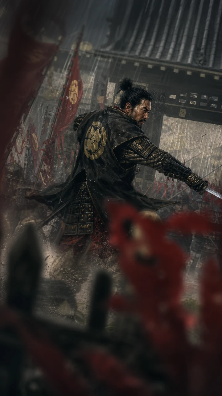 Candid turning point illustration with tense dramatic atmosphere