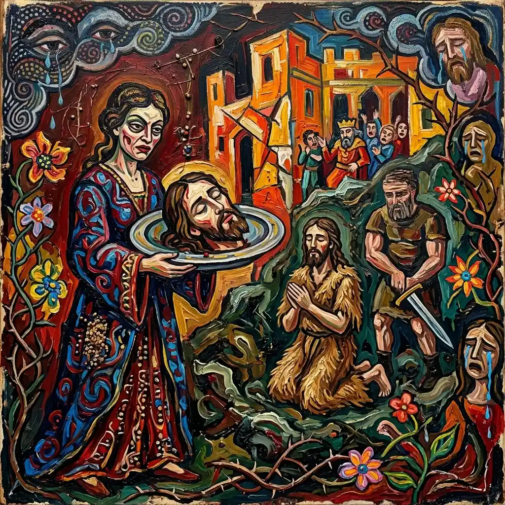 Surreal Vision Of The Death Of John The Baptist