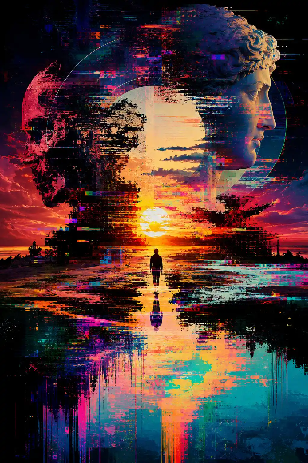 Bittersweet reflection on time passing before the dawn