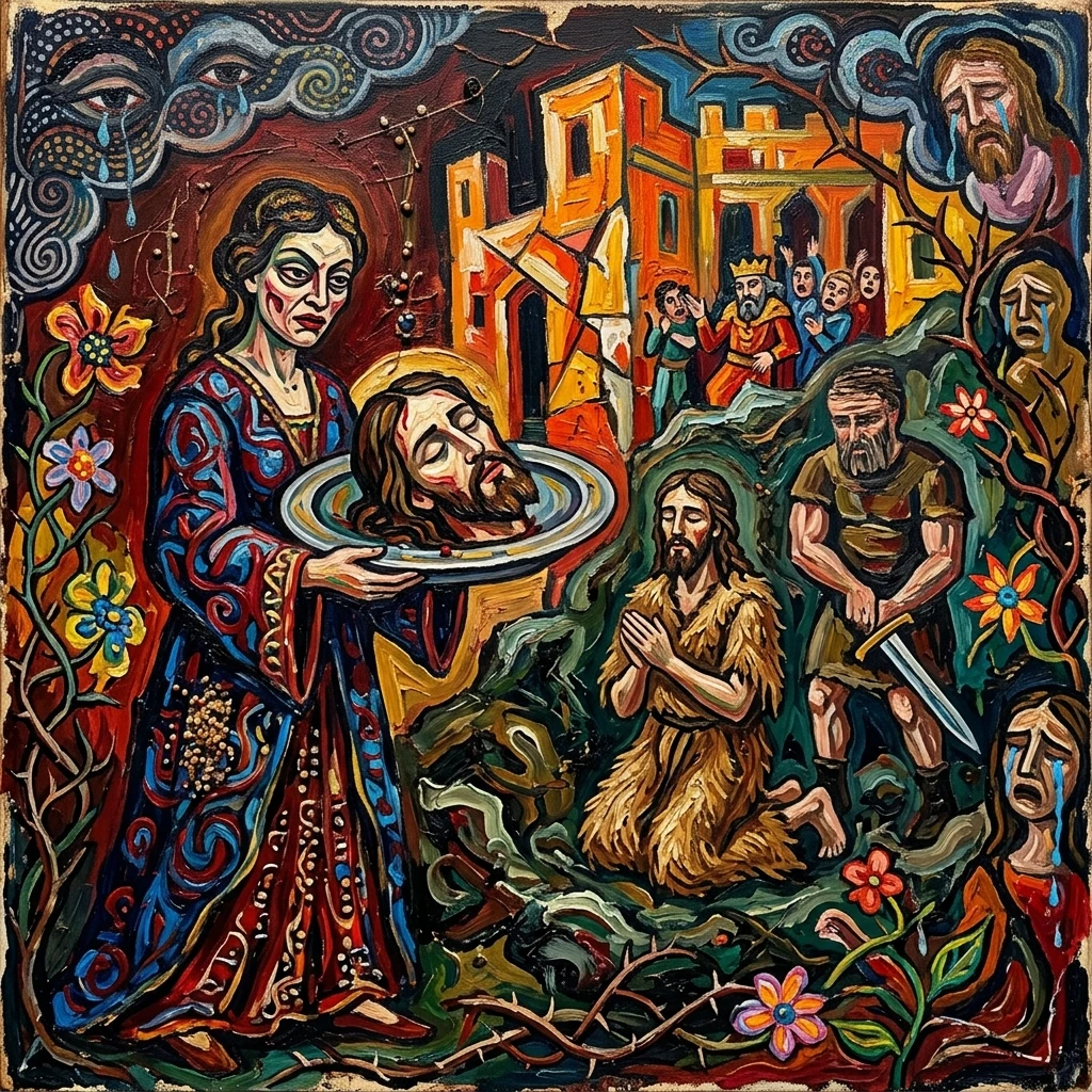 Surreal Vision Of The Death Of John The Baptist