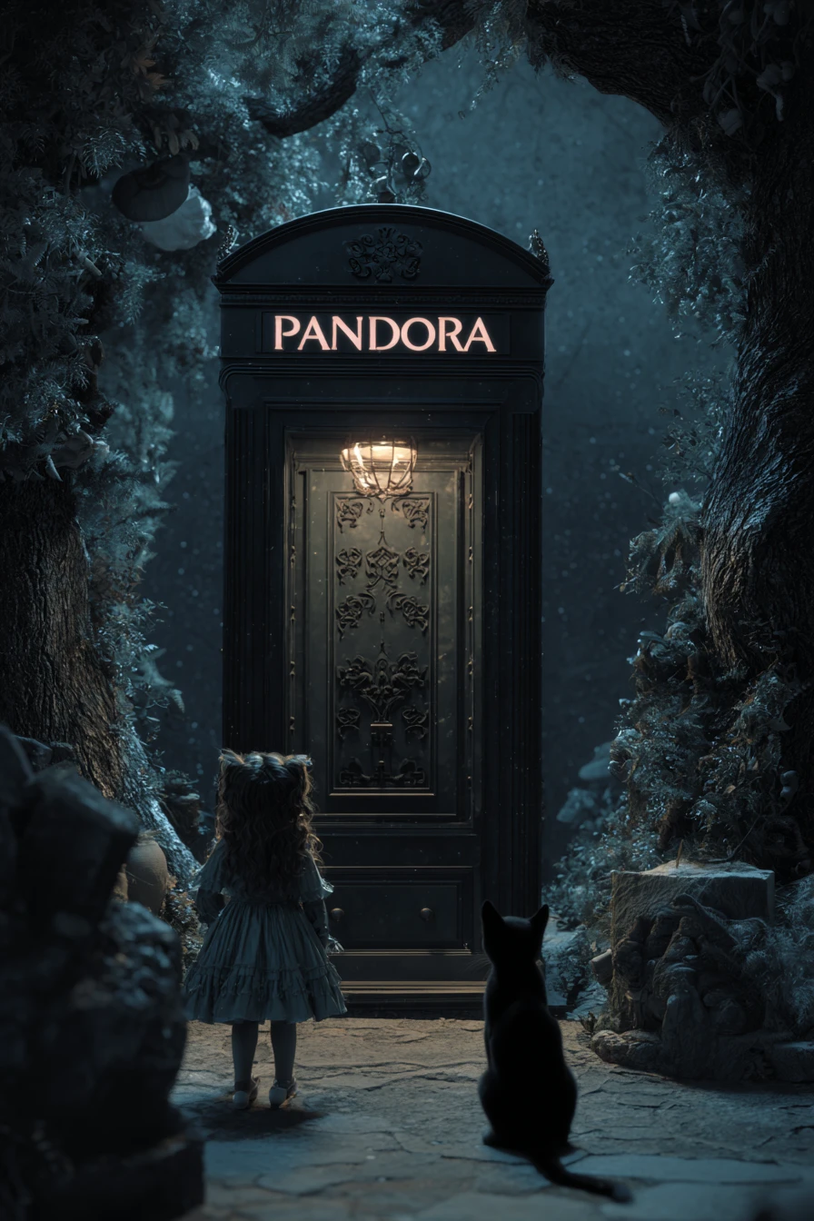 Heroes Enter A Magical Room With Pandora Box