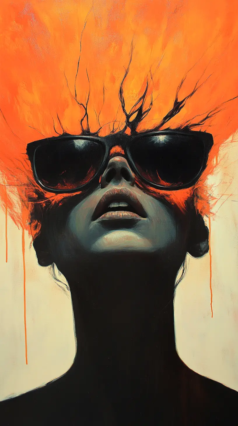 Sunglasses Resting Under The Harsh Early Morning Sun