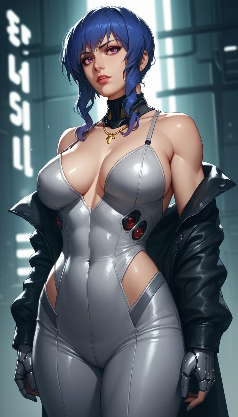 Futuristic Woman Endures Torture In High Tech Laboratory