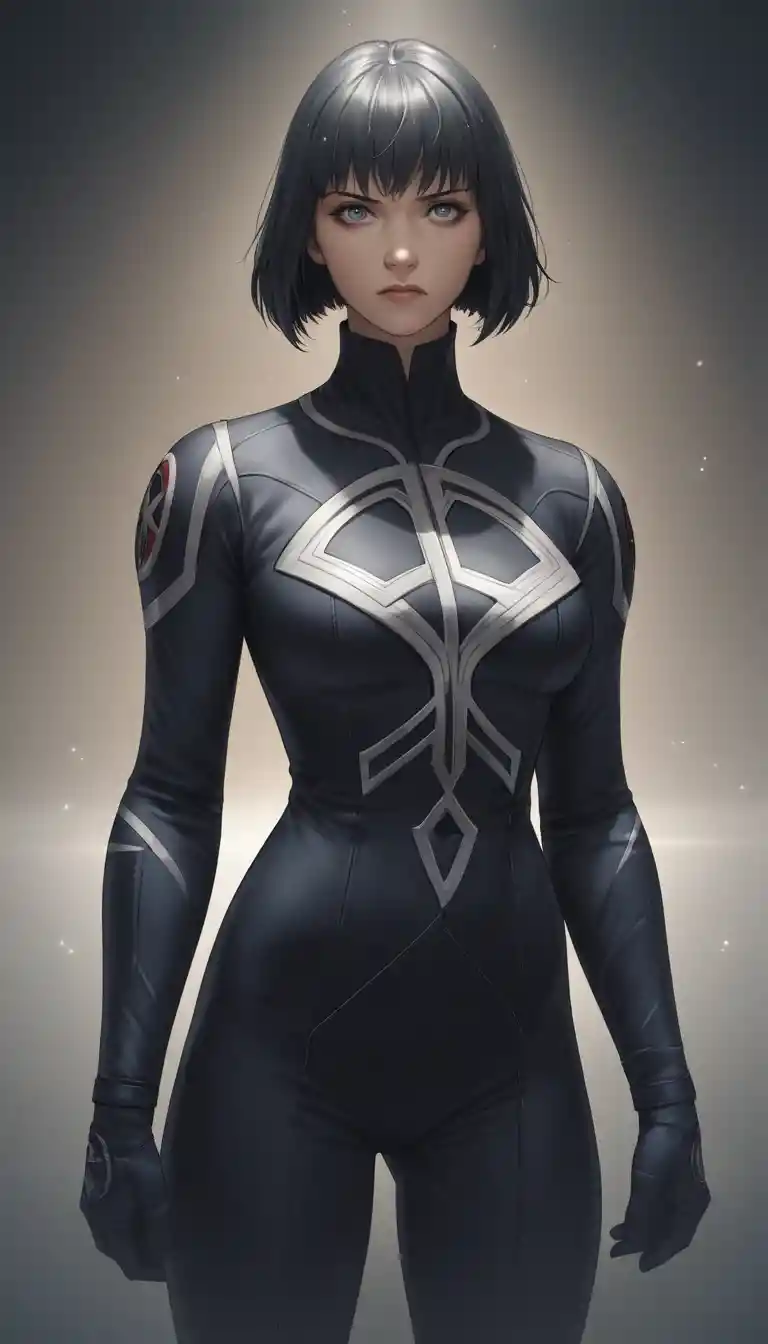 Tortured sci fi woman in a dim world war two era palace