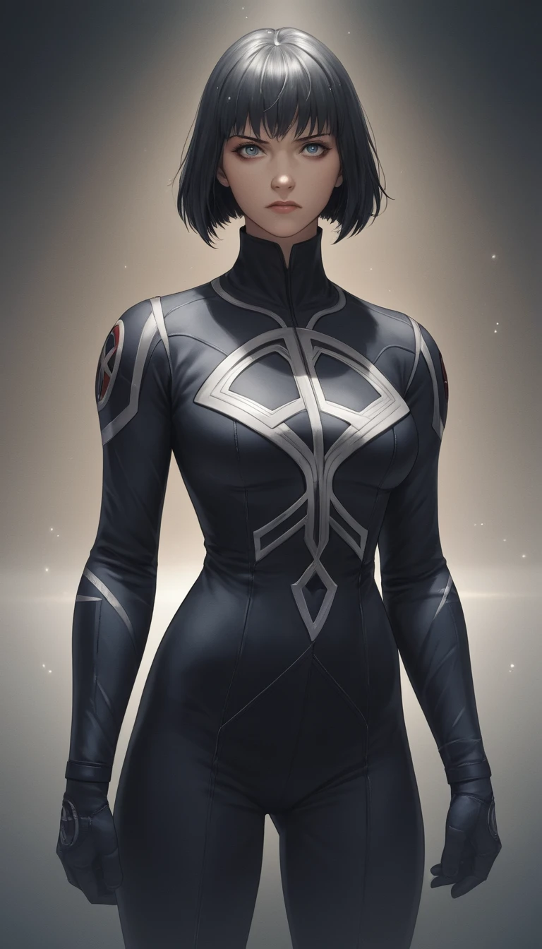 Tortured sci fi woman in a dim world war two era palace