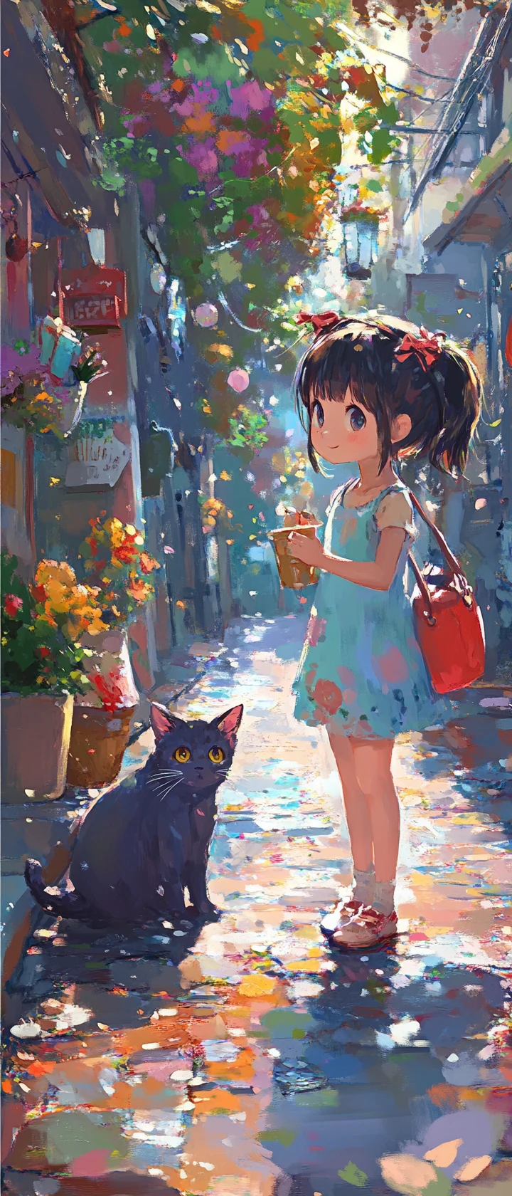 明るいパステルカラーと魅力があふれるキュートなアニメイラスト