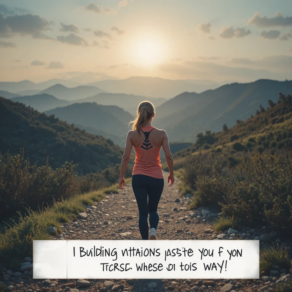 Minimal motivational quote about consistency and daily progress