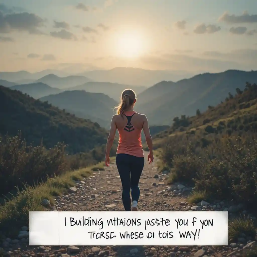 Minimal motivational quote about consistency and daily progress