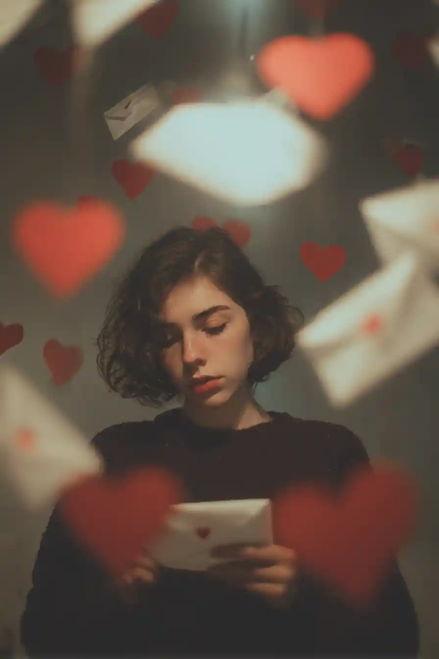 Overwhelming romantic feelings and emotional confusion