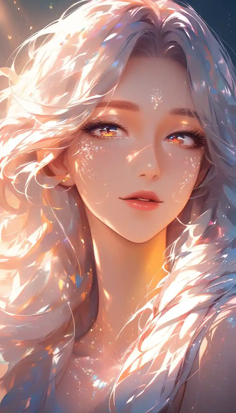 Close up portrait of a gentle mexican knight woman