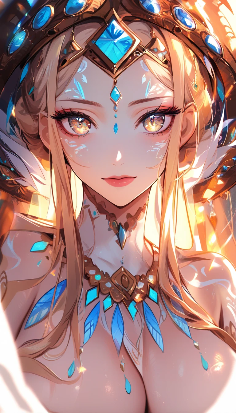 Close up portrait of a mexican knight woman with soft light
