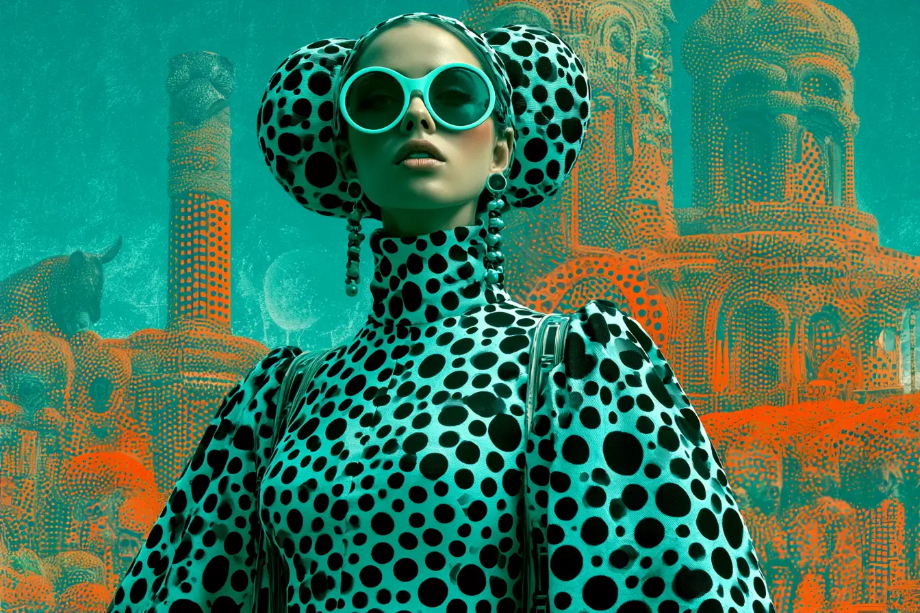 Surreal alien metropolis inspired by the myth of Atlantis