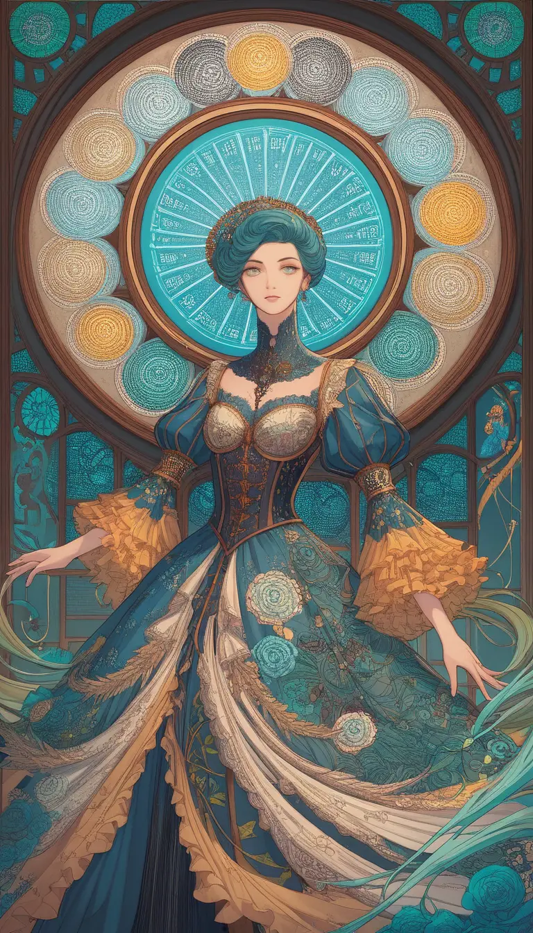 站在都市巷弄陰影中的神秘女子