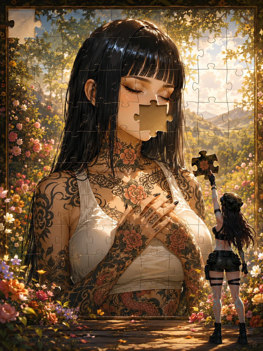 flower field