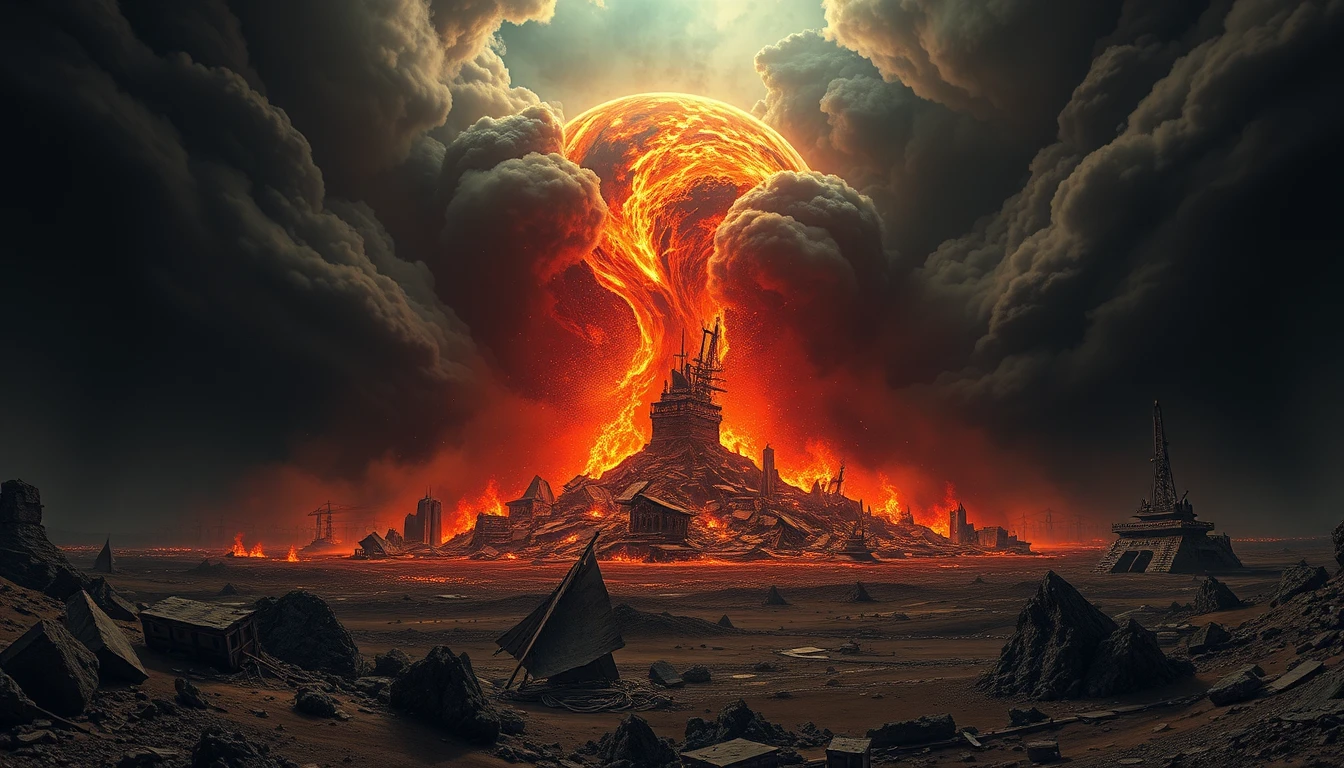 Frightening apocalyptic vision of the end of times