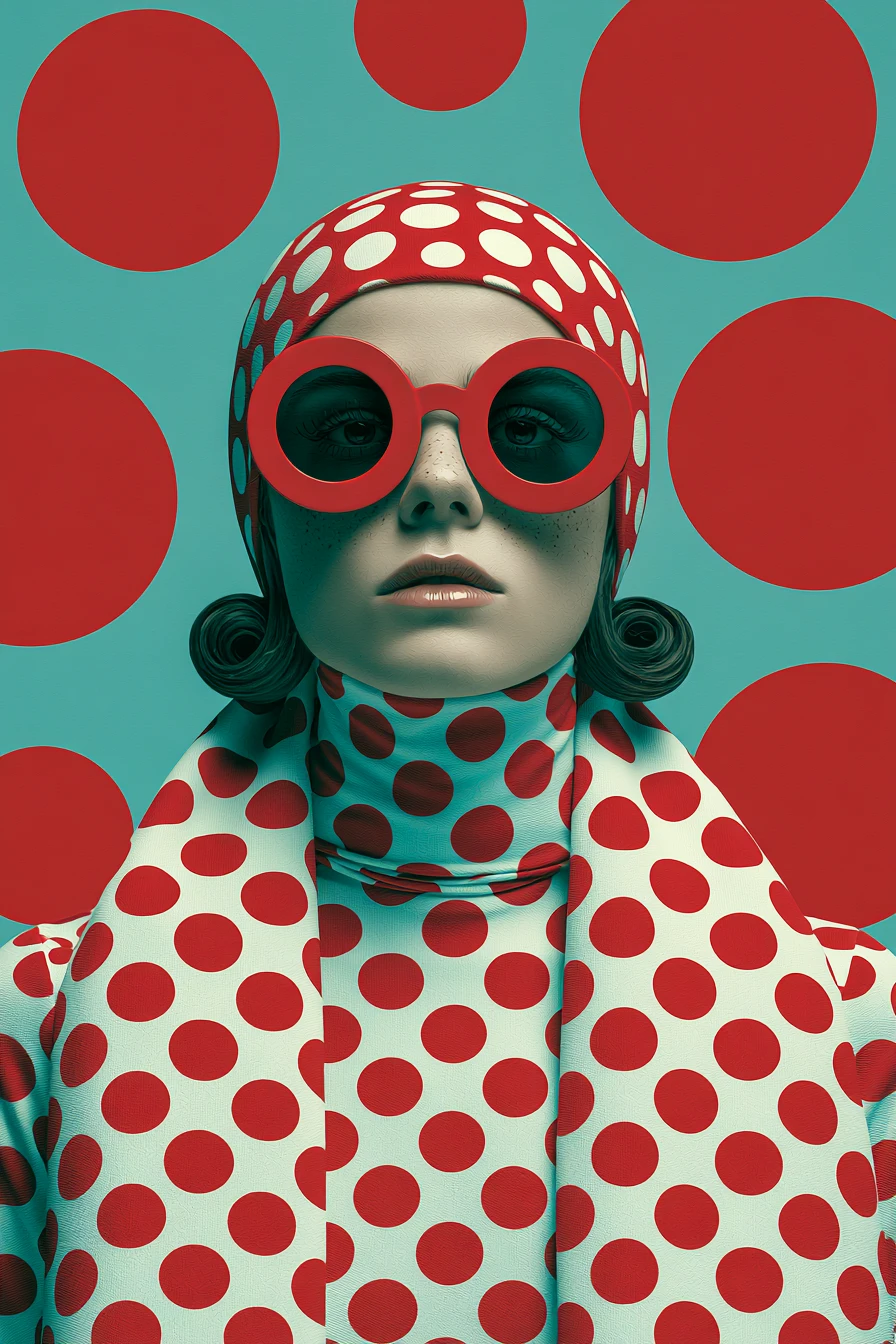 Escena abstracta surrealista sobre la búsqueda de la felicidad oculta