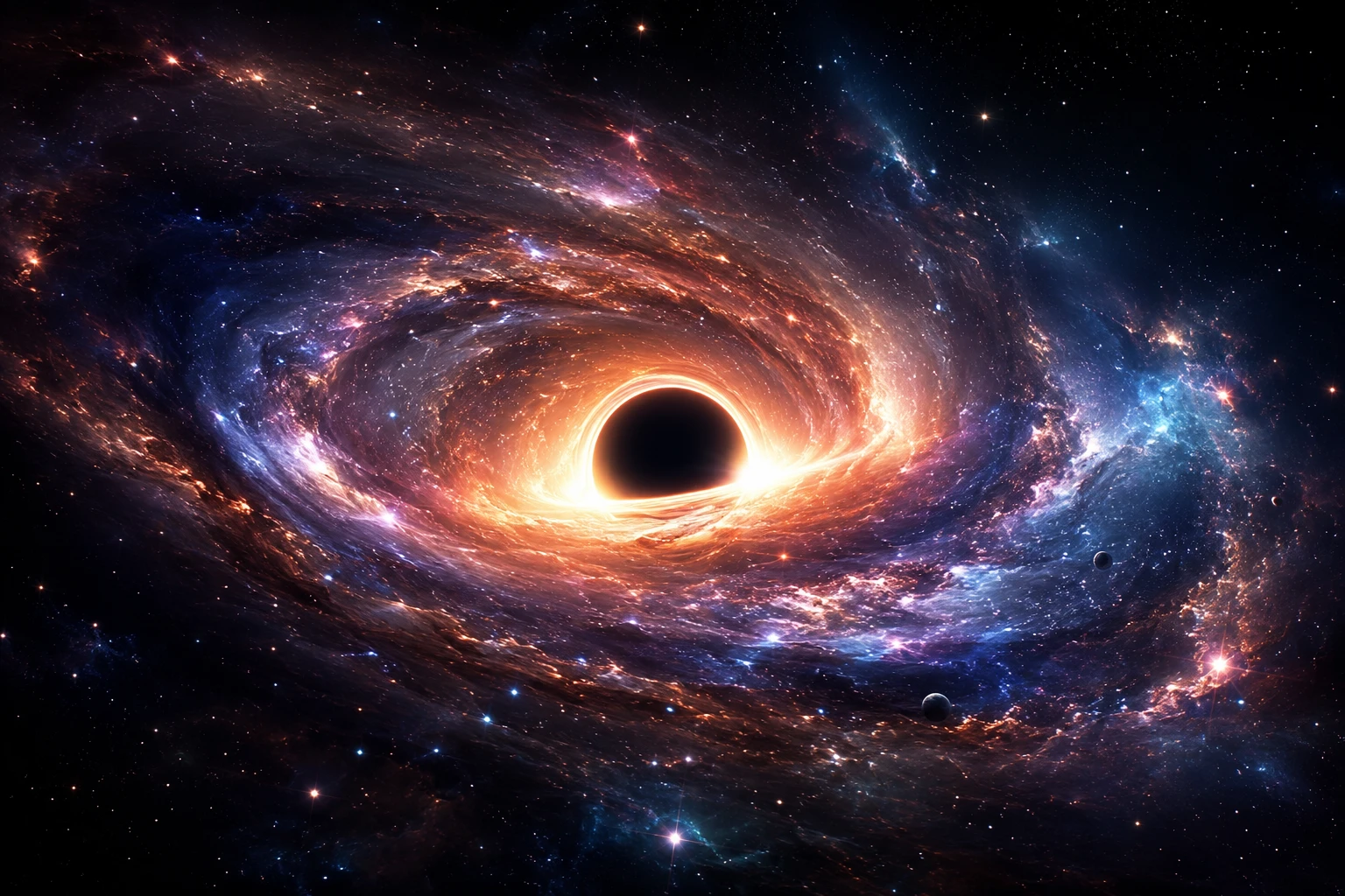 銀河とブラックホールが融合する宇宙の神秘
