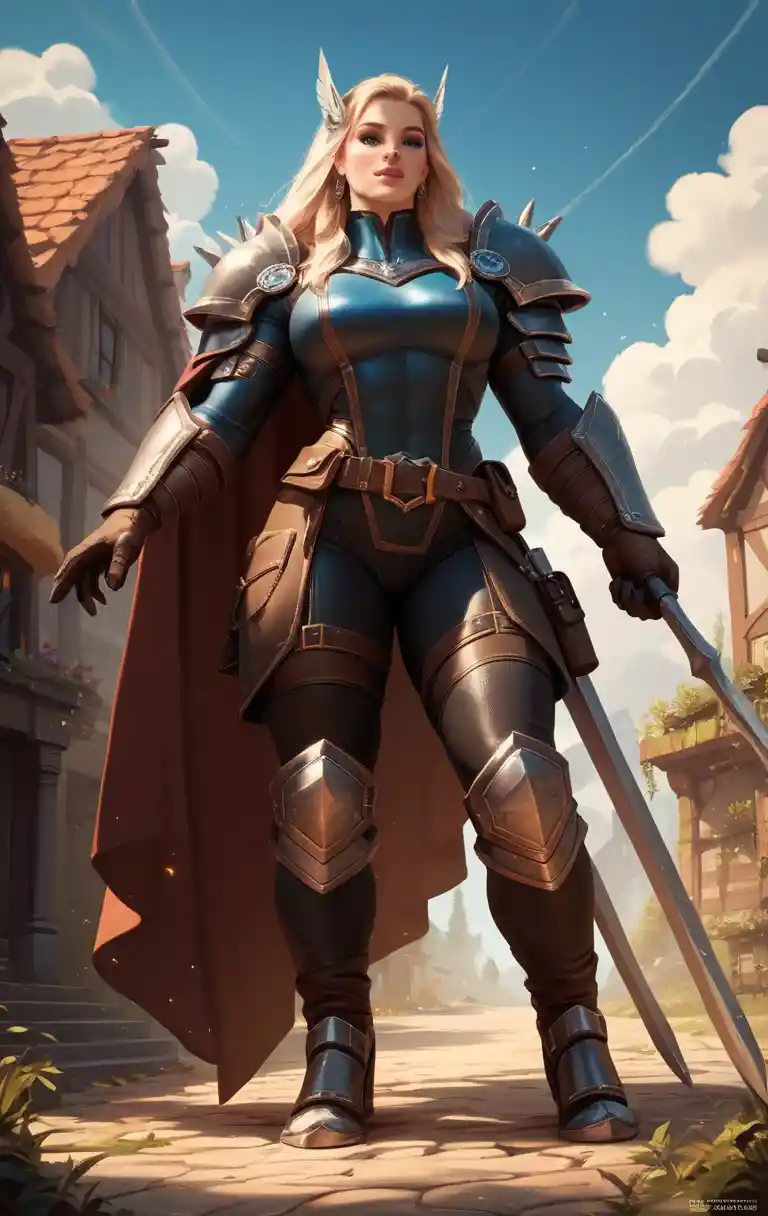 Hyper sexualized female Wolverine inspired comic book character