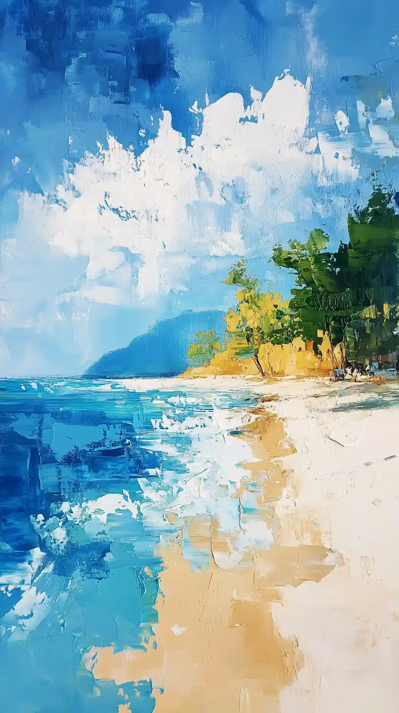 Os reposant sur une plage de sable blanc décoloré