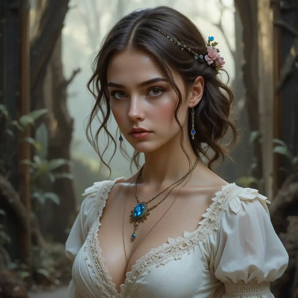 Fantasy portrait of the character Ariana from Mercy Thompson