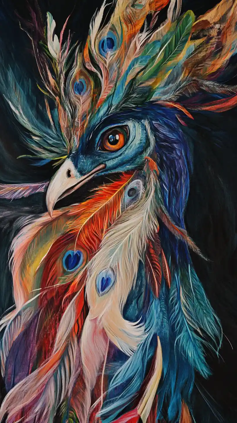 Ghoulish oxycontin gobbler watching during Hanukkah night