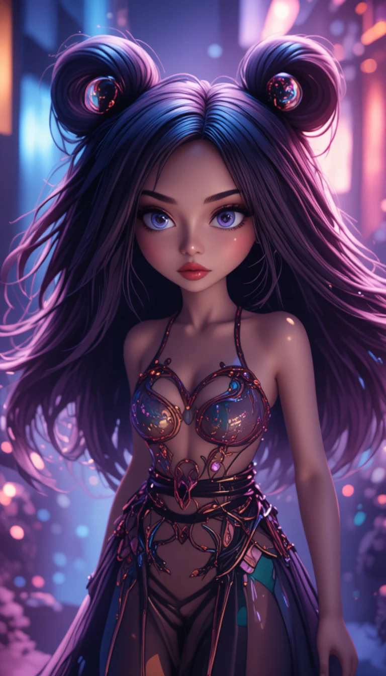 3D animation scene with realistic lighting and rich colors