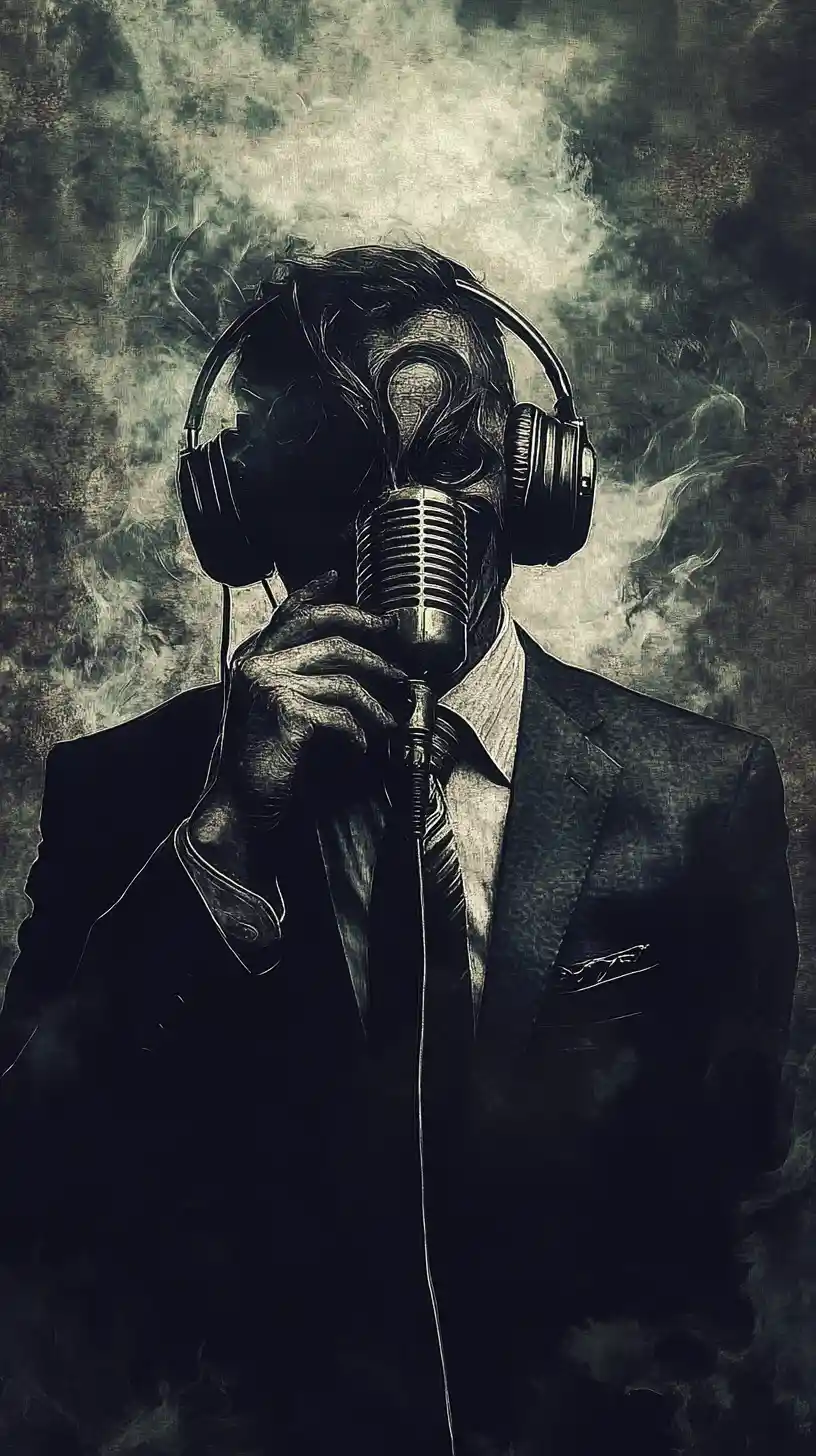 Persona accanto a una radio pronta ad alzare il volume