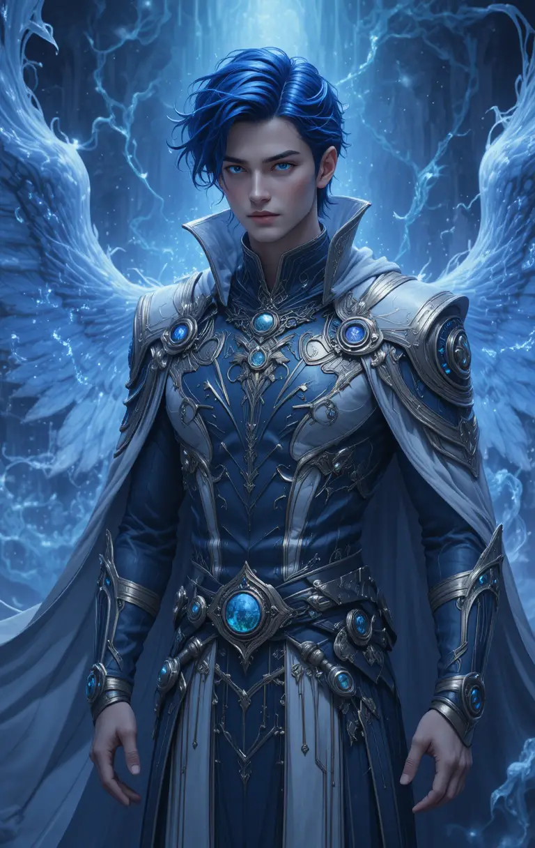 Thunder phoenix demi god scholar in anime universe