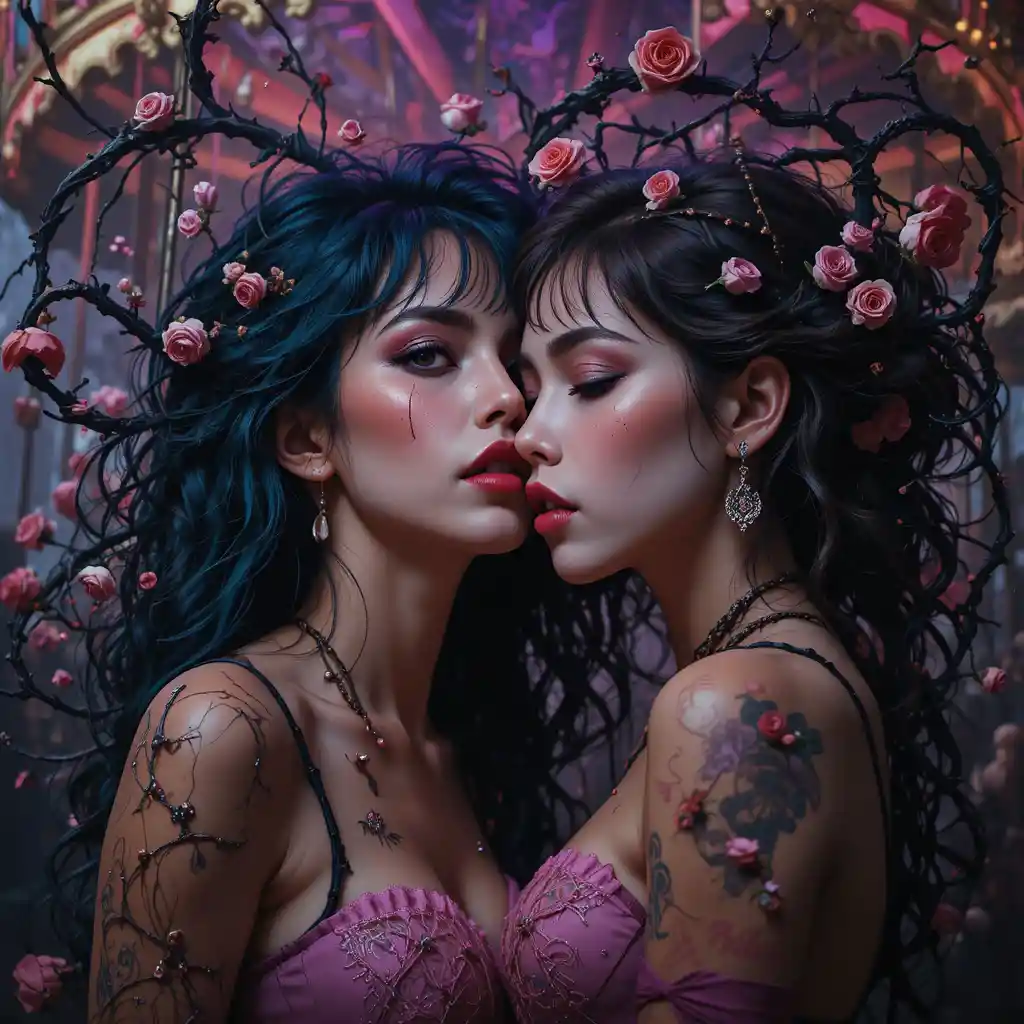 Donne surreali tra l’orrore e il desiderio di un carnevale distorto