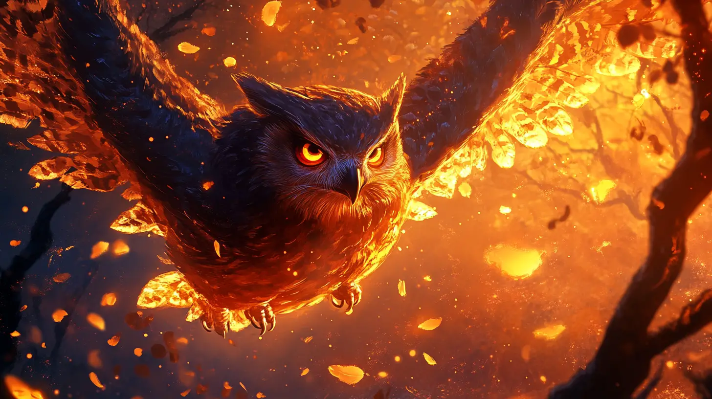 Dynamic fantasy hero with luminous magical atmosphere