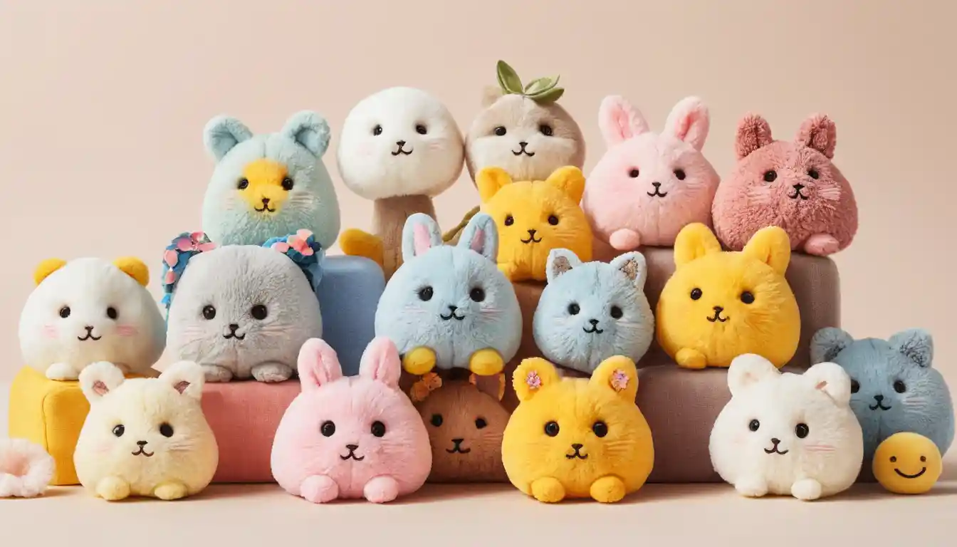 Jellycat City Capsule の遊び心あふれる花柄絵文字パターン