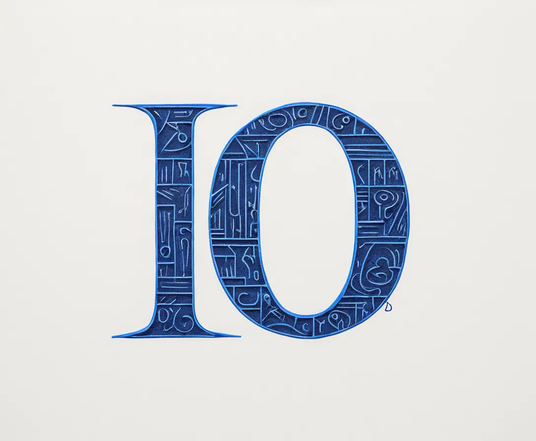 Hand drawn dog typography sketch with geometric slab letters