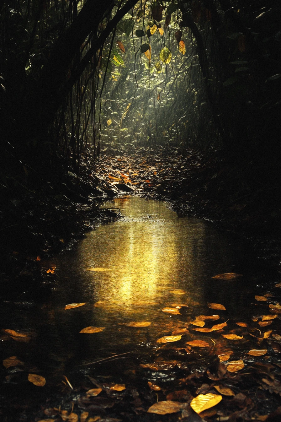 Soft light dissolving into quiet abstract darkness