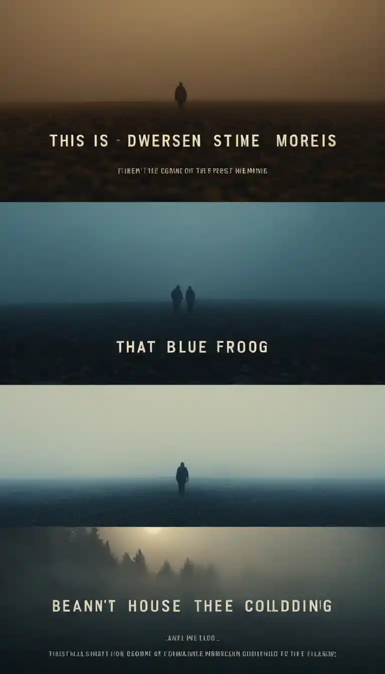 Close up cinematic scene contrasting present silence and memories