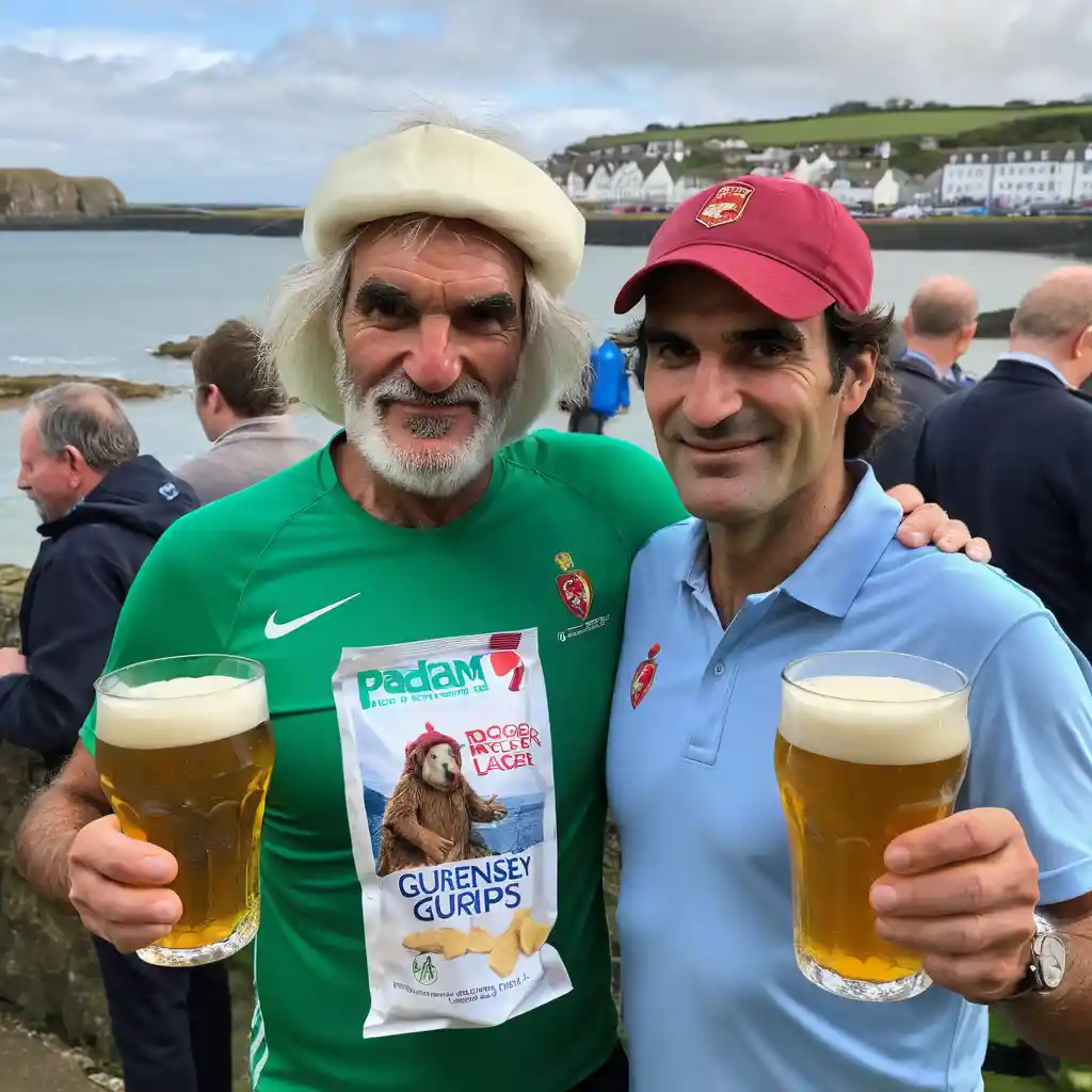 Padam Padam womble two pints of lager scene