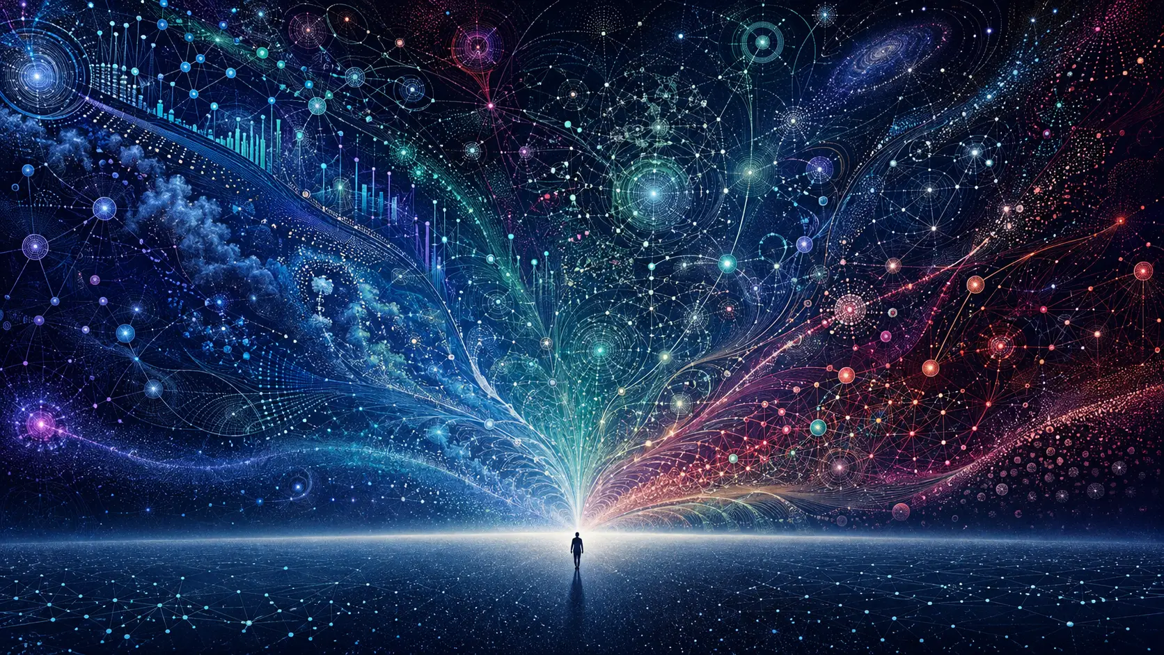 Tiny Human Reshaping A Vast Analytical Cosmic Universe