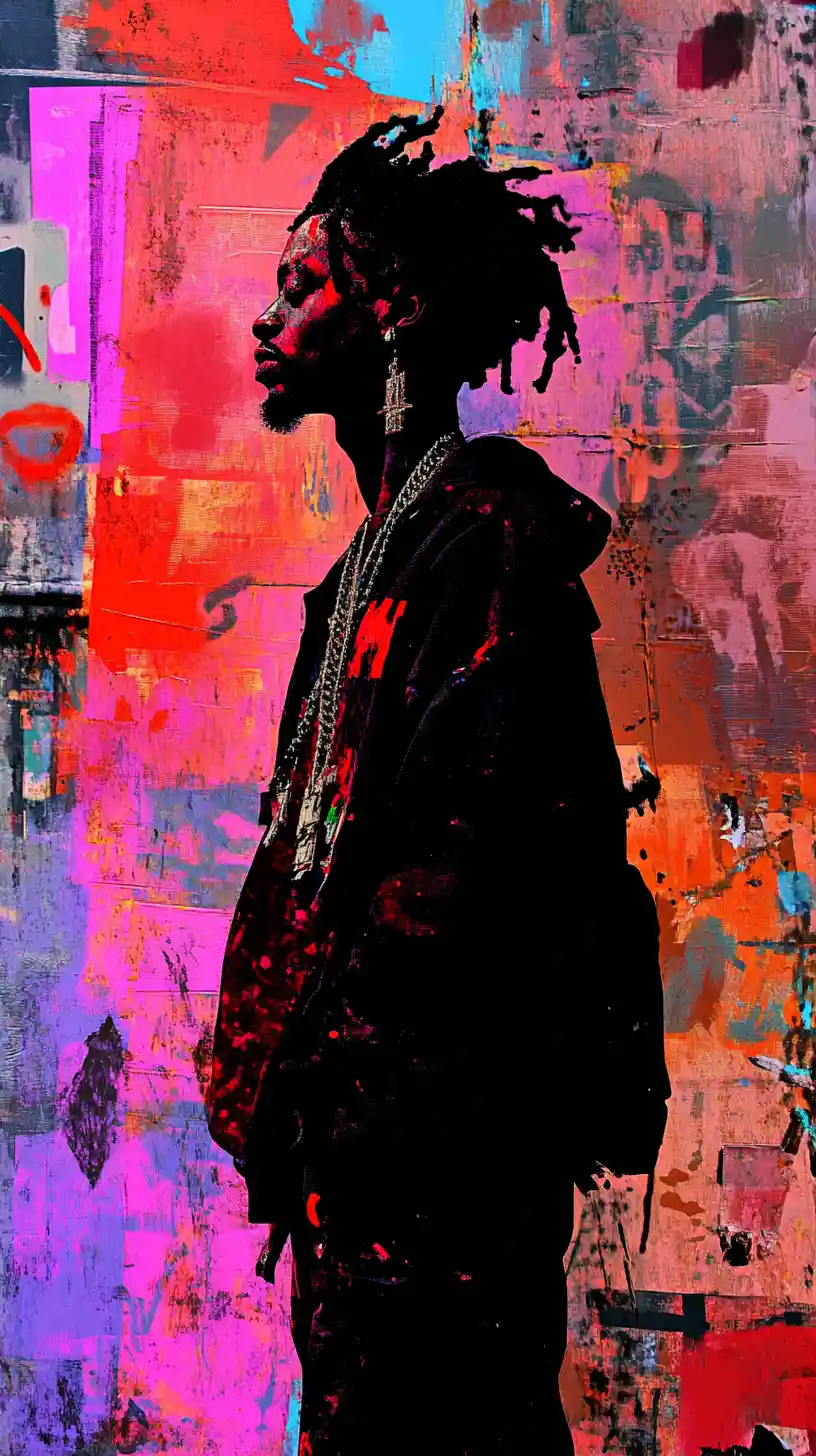 Grim urban lyrics about cold streets and hard rules