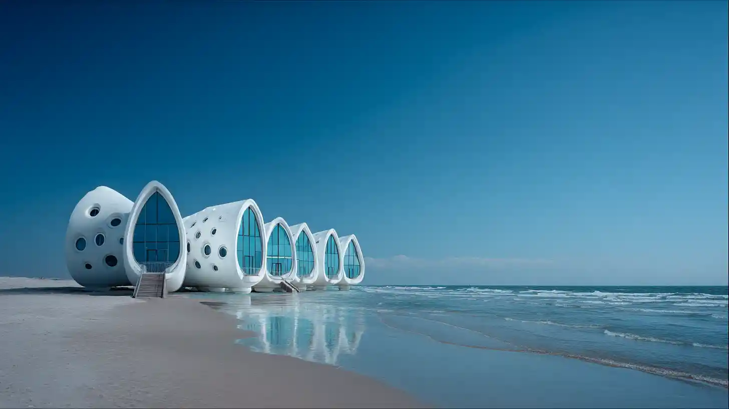 Surreal Drowned Library In A Mythic Underwater City