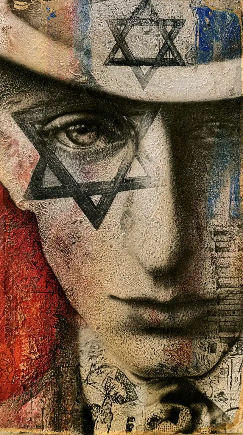 Closed minded figure portrayed as a symbolic betrayer