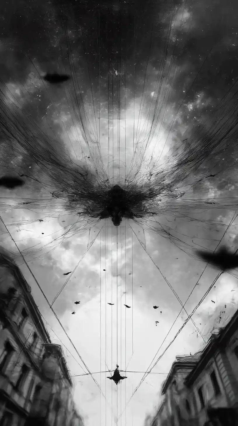遙遠外太空神祕旅程的幻象外觀