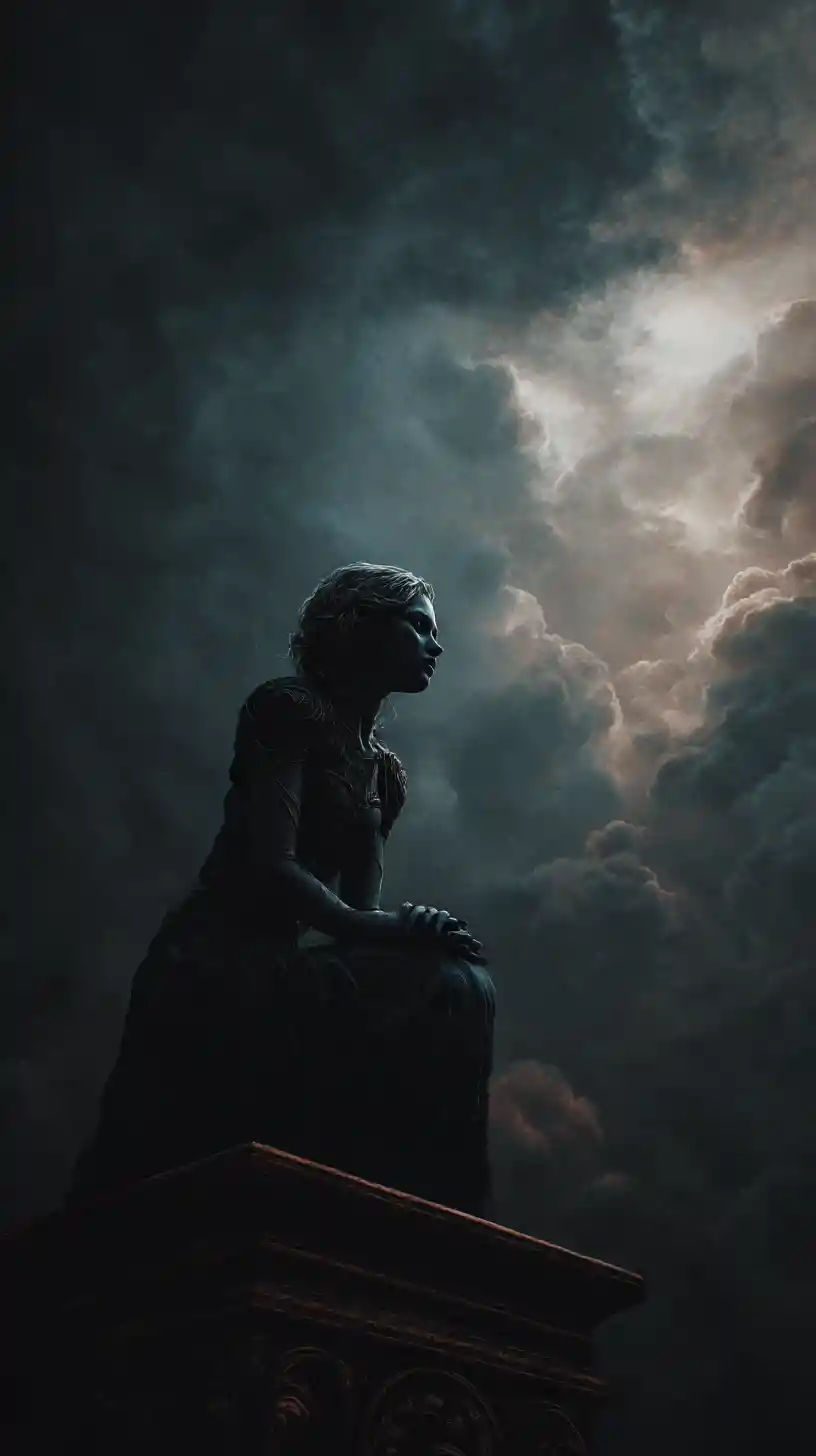 Light From The Sky Touching A Shadowbanned World