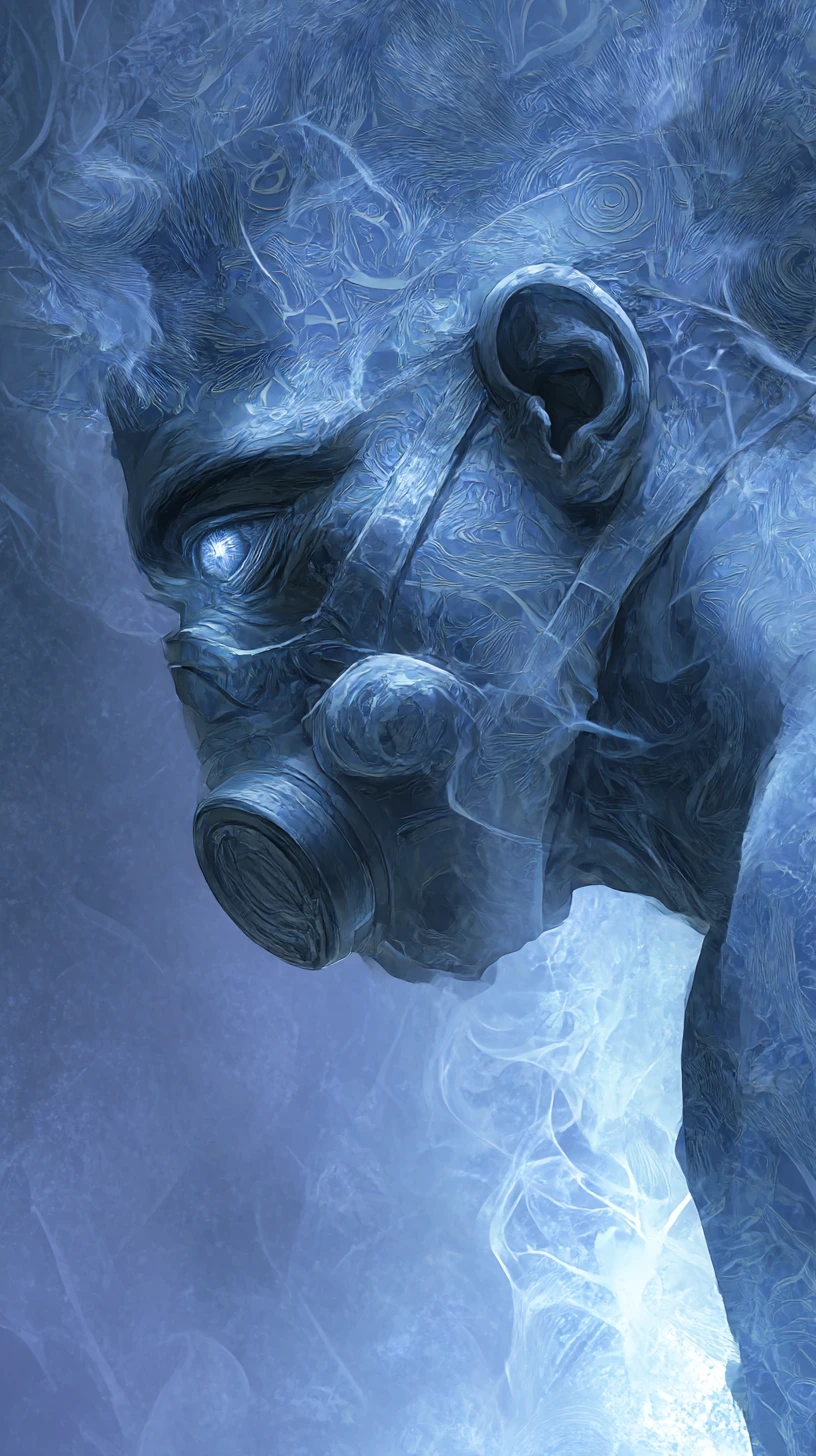 Surreal vision of poisoned air and systemic surveillance