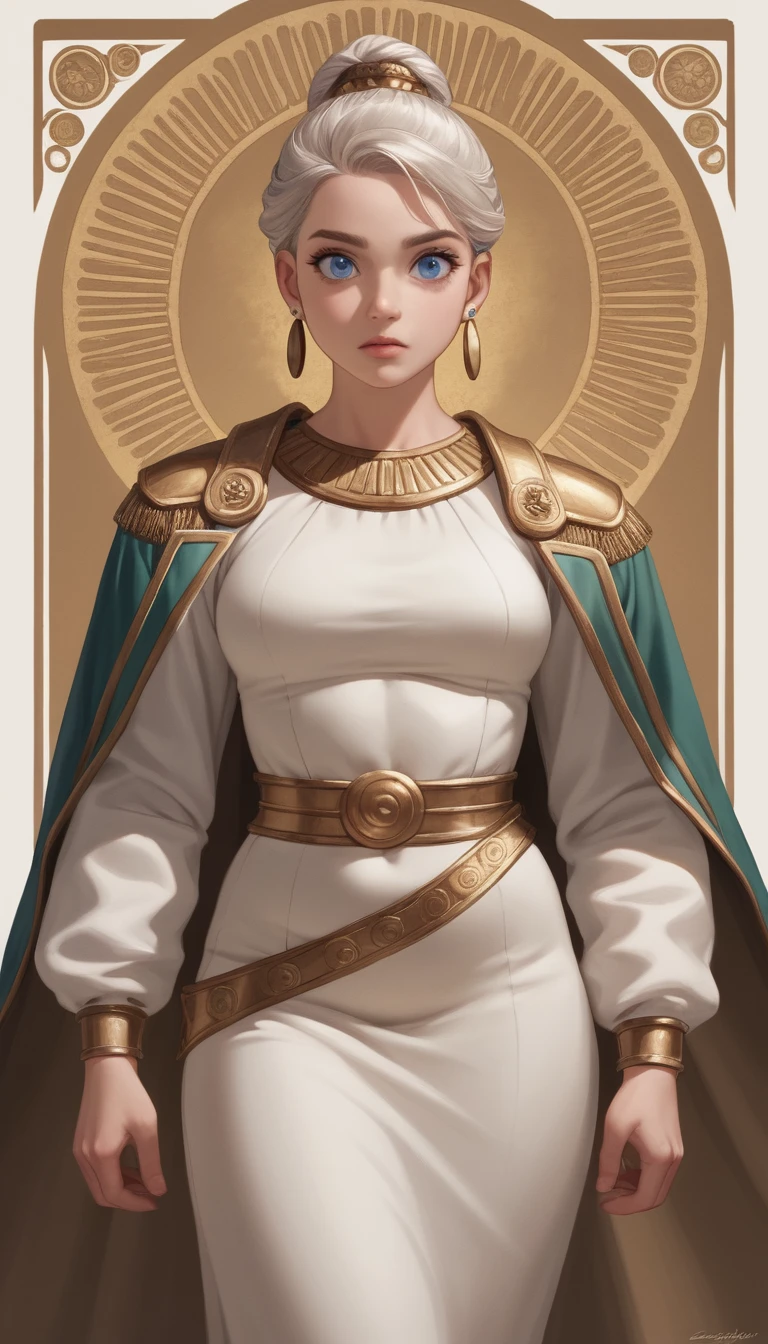 Verführerische Anime-Katzenmädchen-Heldin im detailreichen Fantasy-Outfit