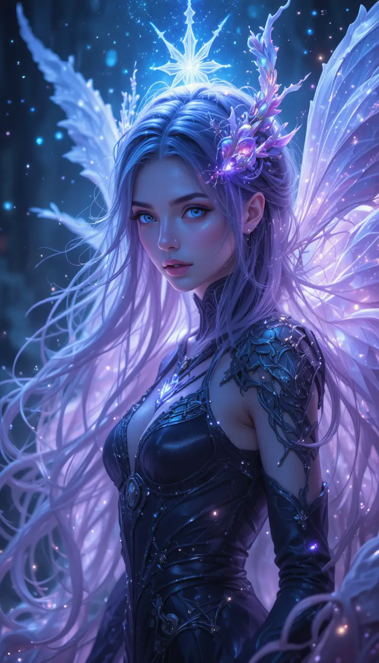 來自神秘奇幻領域的動漫幽靈少女