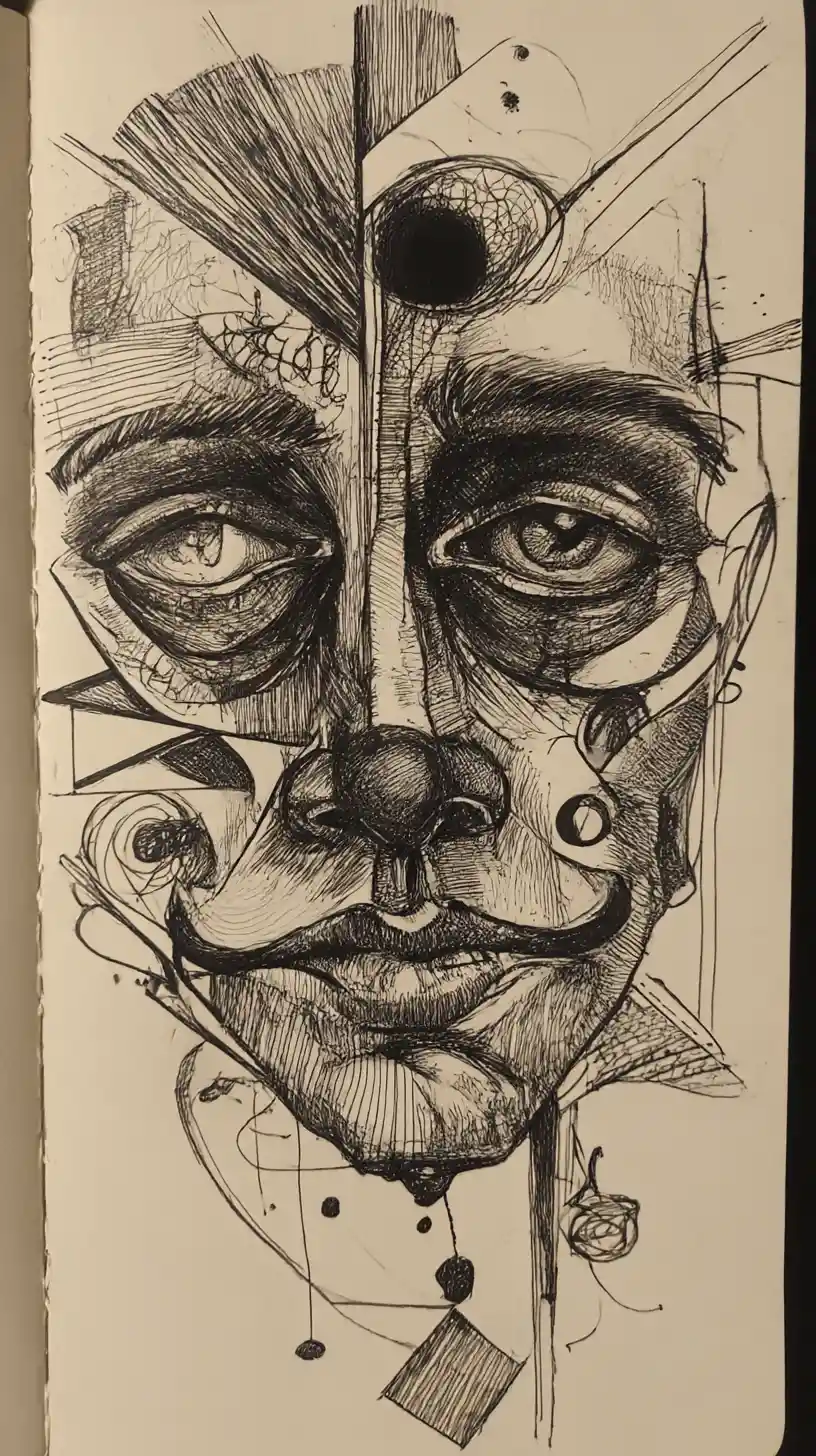 Confrontational rap verse about fractured mentality