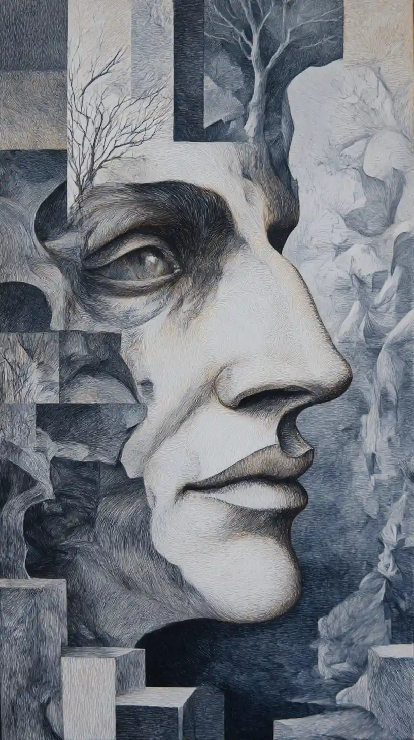 Melancholic reflection on disappointment and unheard feelings