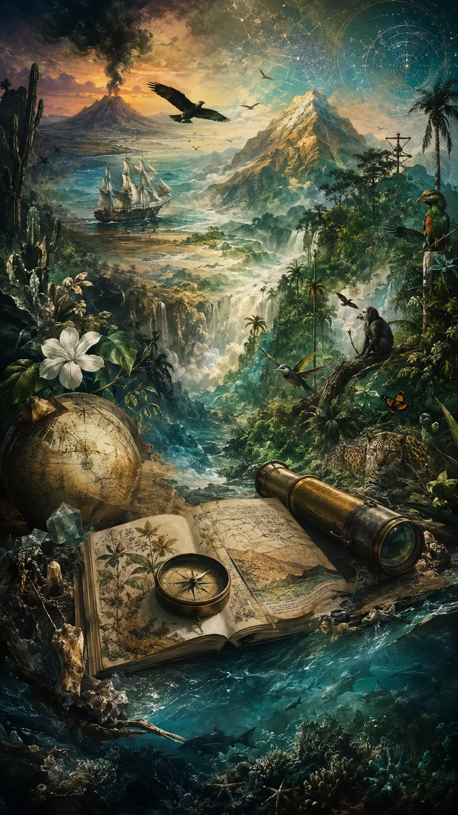 向經典自然探險致敬的史詩級數位景觀