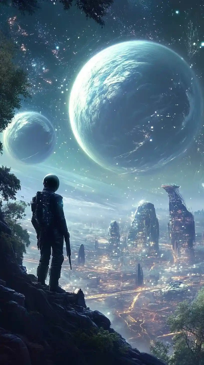Peaceful space for building a personal place of survival