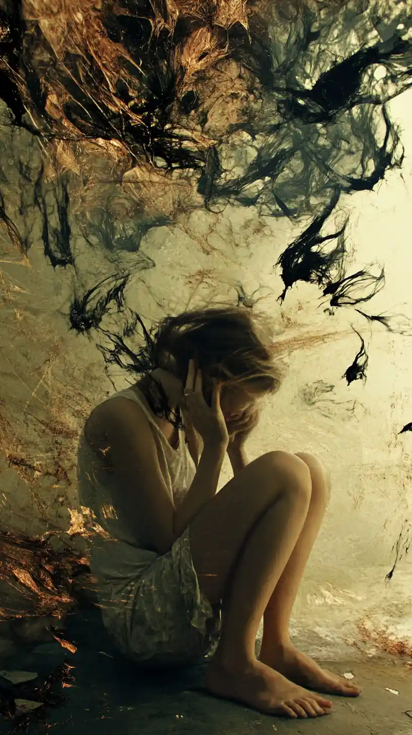 People Reaching Across Loss With Gentle Hugs And Kisses