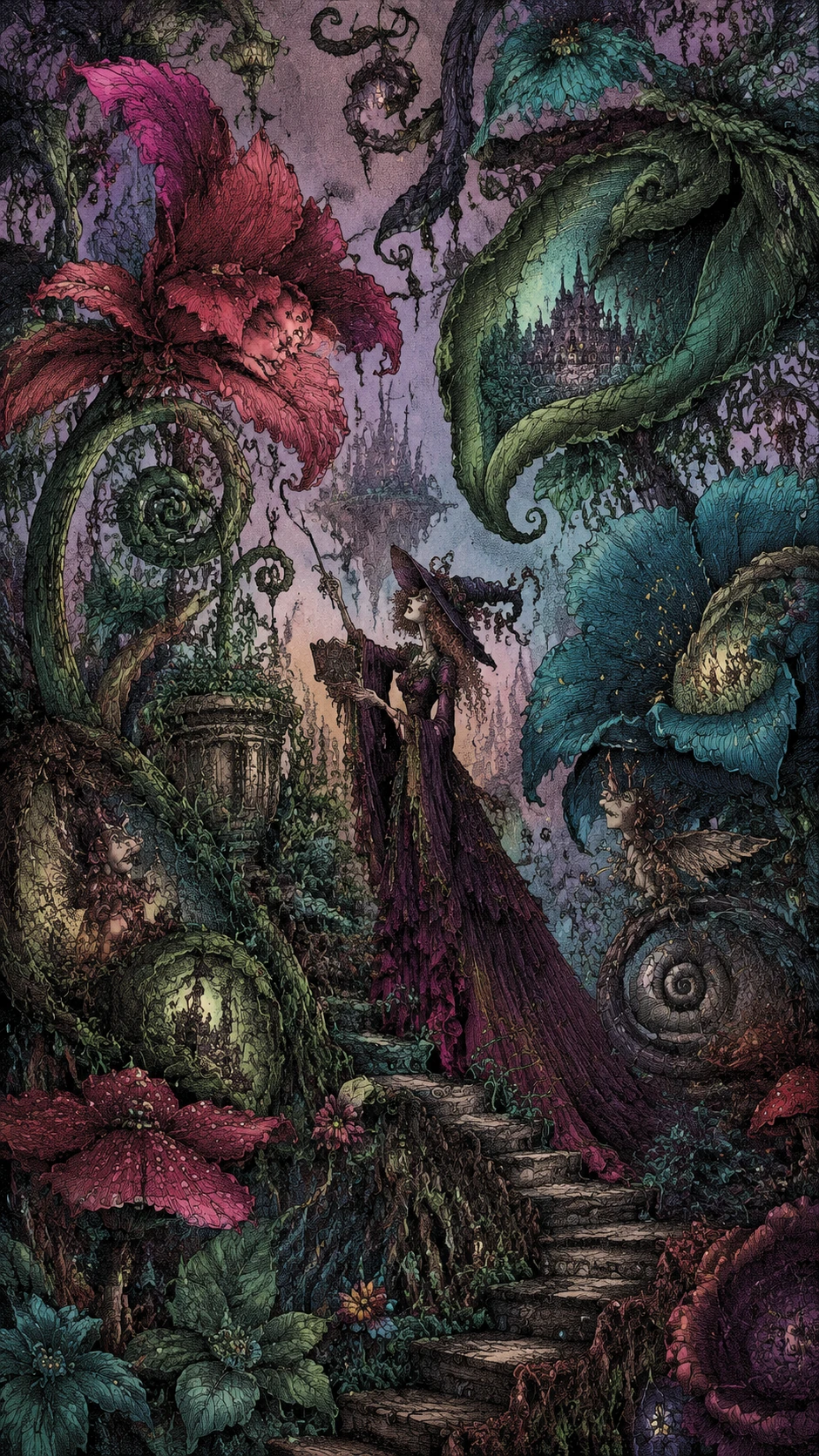 淘氣植物與古怪女巫的魔幻花園